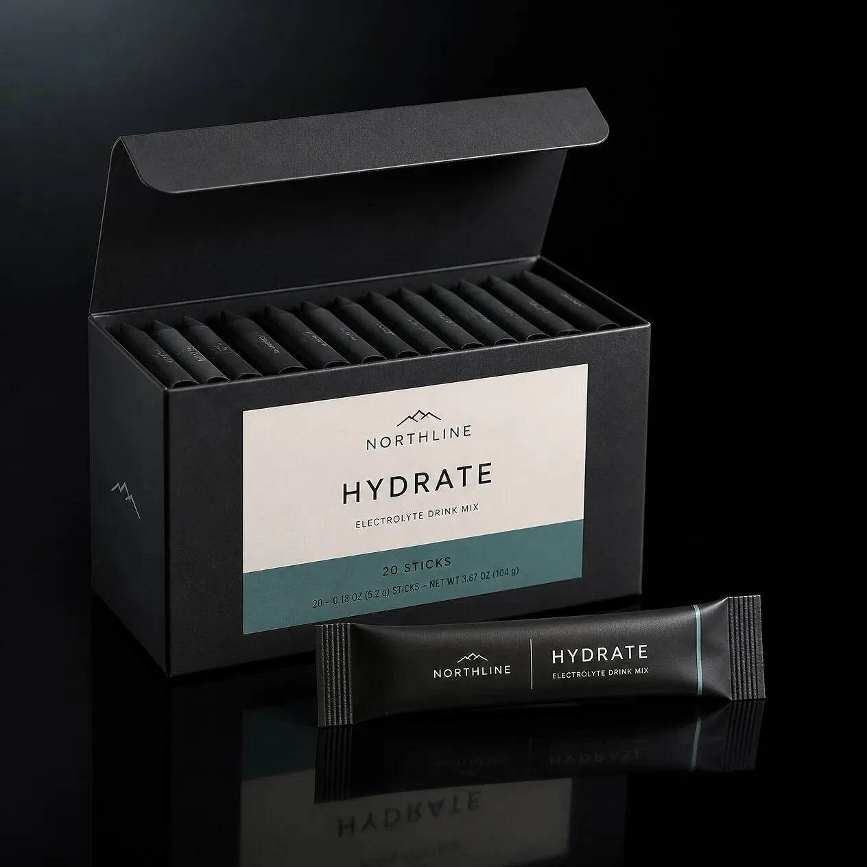 Northline Hydrate electrolyte sticks, concept product